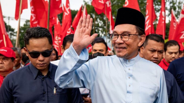 His Excellency the Prime Minister-elect of Malaysia, Mr. Anwar Ibrahim