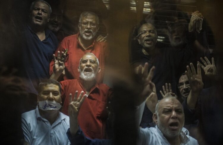 The Morsi Foundation for Democracy condemns the unfair and politicized decisions issued by judicial bodies against figures who reject the military coup