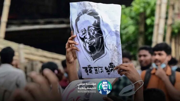 رحيل رئيسة الوزراء البنغلاديشية المستبدة "الشيخة حسينة" فارة إلى الهند