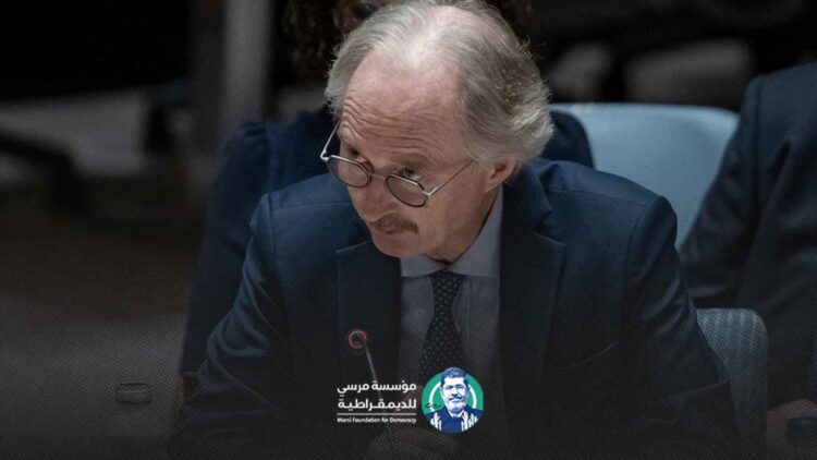 المبعوث الأممي يلتقي القادة الجدد في سوريا ويدعو لانتقال سياسي شامل
